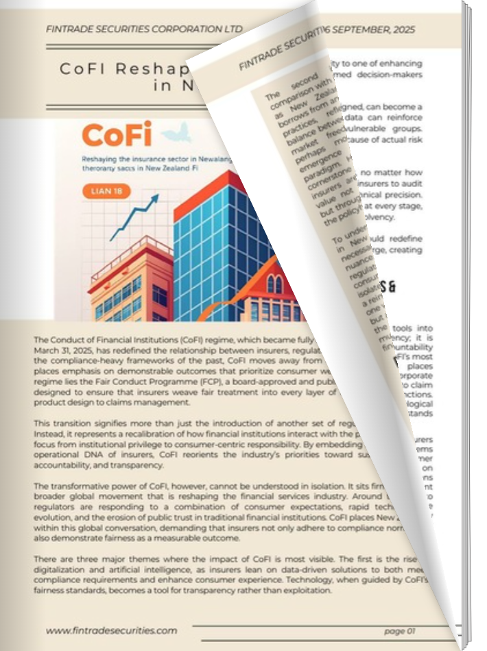 CoFI Reshapes Insurance Sector in New Zealand